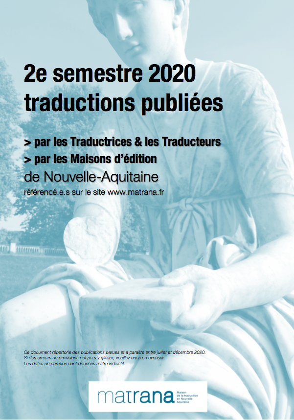 Parutions 2e semestre 2020