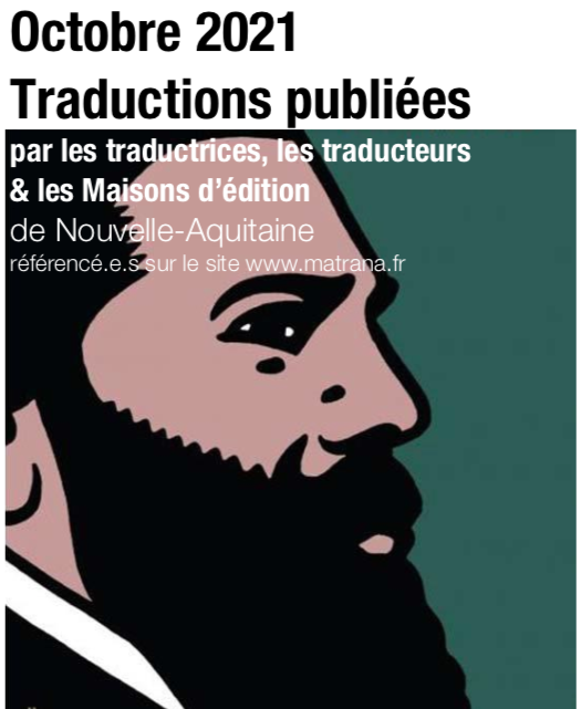 Parutions octobre 21 : Livres publiés par les traducteurs et éditeurs de Nouvelle-Aquitaine 