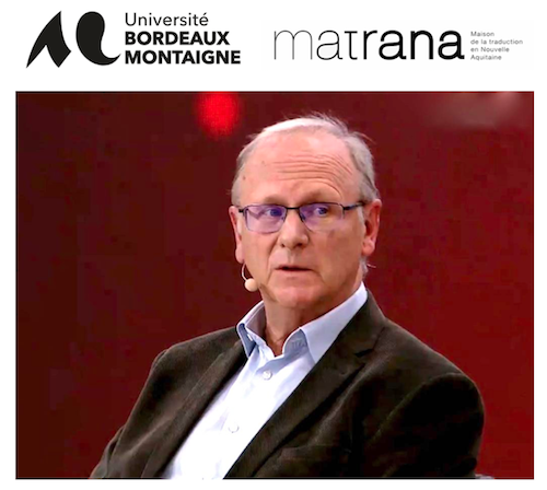 31 mars 2023 : Rencontre avec Pierre Astier | Université Bordeaux Montaigne & Matrana