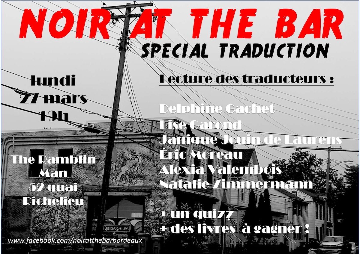 Noir at the Bar Spcial traductions (Bordeaux)